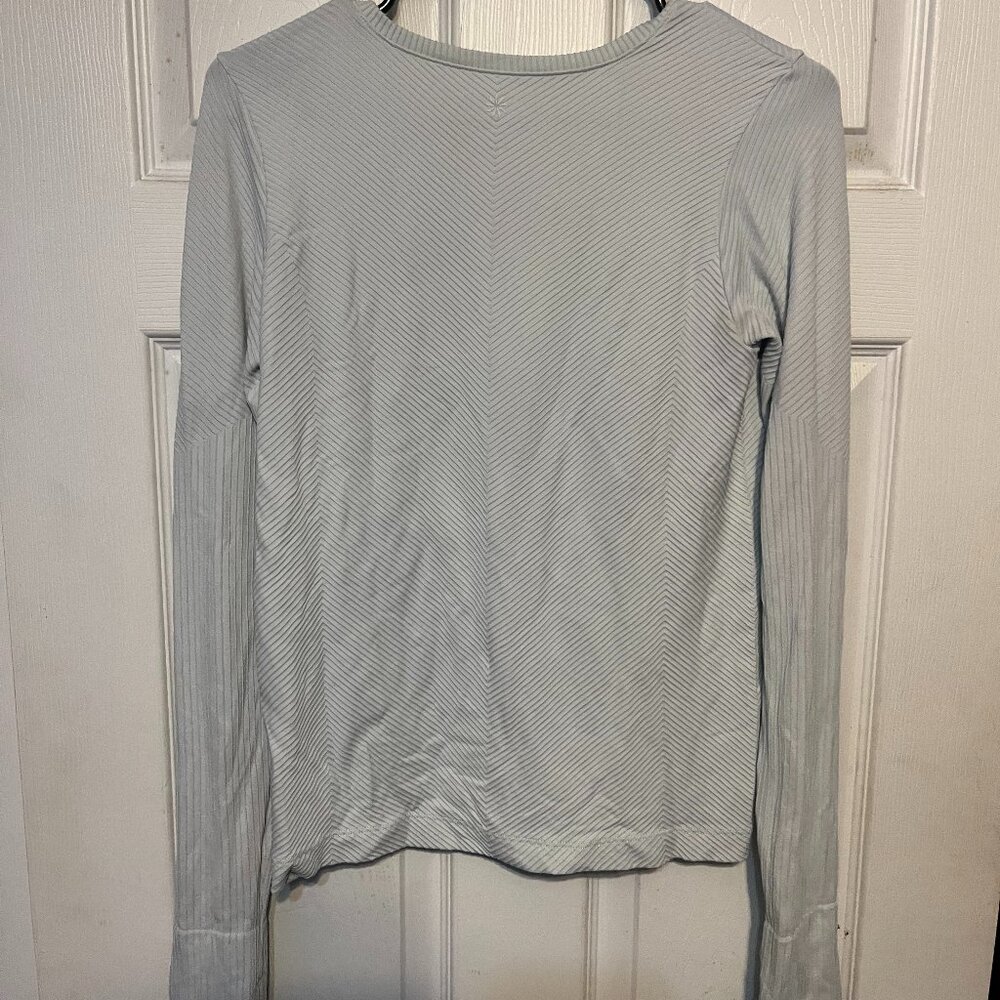 Athleta Size L White Long Sleeve